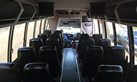 executive bus interior